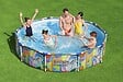 BESTWAY - Piscine hors sol ronde - Animaux - Diam.305xH.66cm - vignette