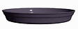 POETIC - Soucoupe polypropylène Roméo - Gris anthracite - Diam.34cm - vignette