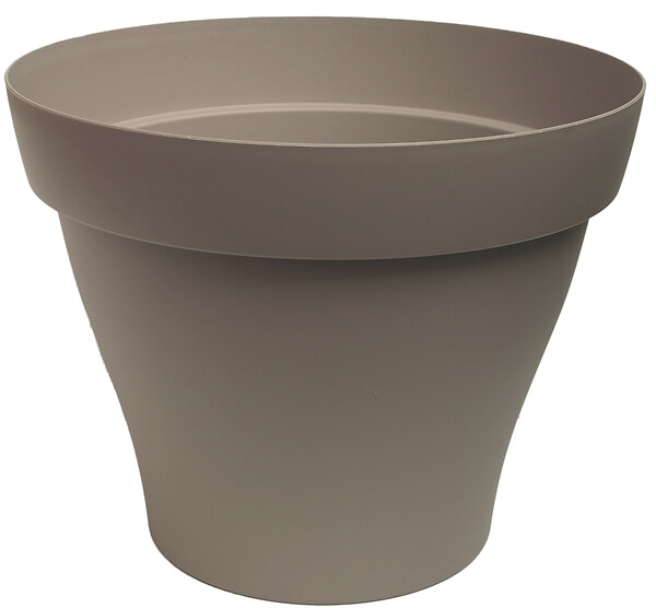 POETIC - Pot ROMEO taupe Diam.39cm - large