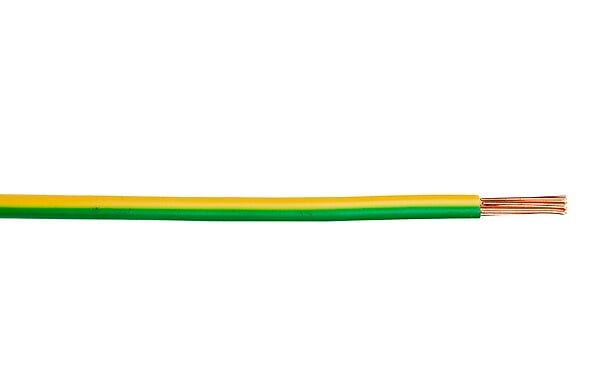 NEXANS - Câble électrique rigide H07V-R 16mm² - Vert/Jaune - 60A - large