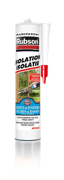 METYLAN - Mastic Spécial Materials RUBSON Isolation Transparent 280ml - large