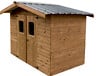 HABRITA - Abri de jardin - Bois - 19mm - 4.46m2 - vignette