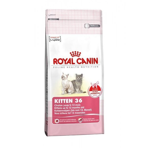ROYAL CANIN - Croquettes chat KITTEN 400g - large