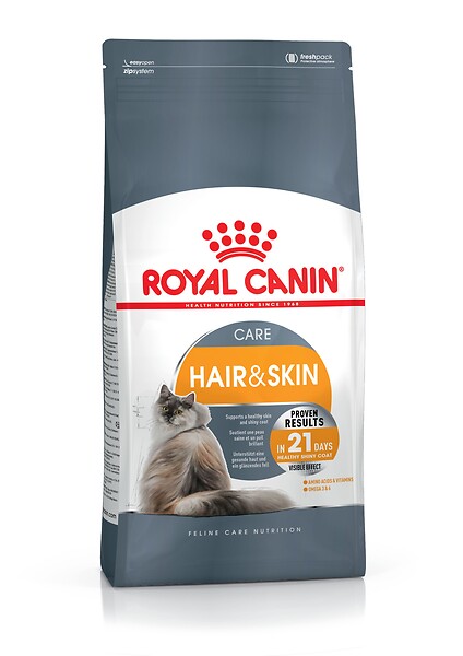 ROYAL CANIN - Croquettes chat HAIR et SKIN CARE 2KG - large