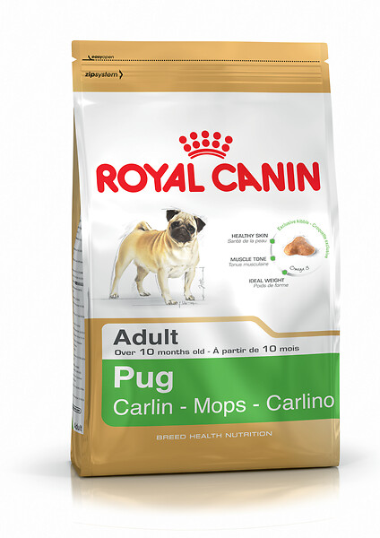 ROYAL CANIN - Croquettes chien PUG ADULT CARLIN ADULTE PLUS DE 10 MOIS 1.5KG - large