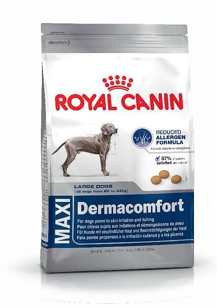 ROYAL CANIN - Croquettes chien MAXI DERMACOMFORT 3kg - large