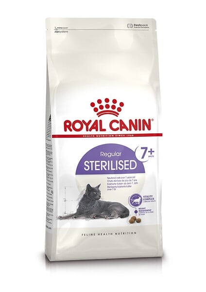 ROYAL CANIN - Croquettes chat STERILISED7+ 400g - large