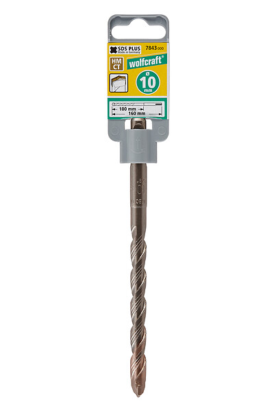 WOLFCRAFT - 1 Foret Pro perforateur SDS+ D10x100x160 - large