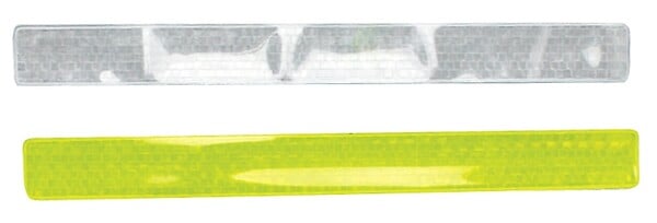 PERF - Brassard fluorescent auto-enroulant - 300x30mm - Haute visibilité - large