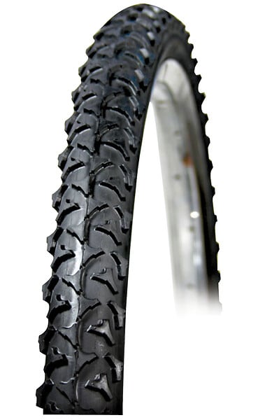 PERF - Pneu vélo 20 x 1.75 - Noir - Tringle rigide - large