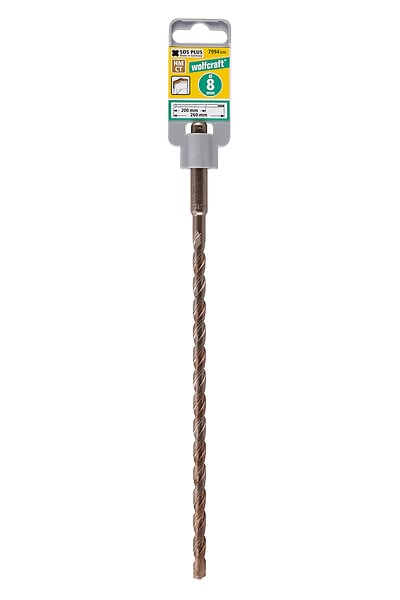WOLFCRAFT - Foret SDS+ perforateur - Carbure - D8mm - large