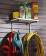 MOTTEZ - Crochet mural et plafond acier - 170mm - 80Kg - vignette