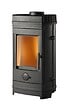 INVICTA - Poêle à bois en fonte Chatel - Anthracite - 8kW - vignette