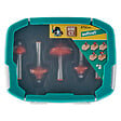 WOLFCRAFT - 1 Coffret 5 fraises CT à profil  diamétre 8 mm - vignette