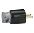 LEGRAND - Fiche mâle 2P+T 16A plastique - Noir - orientation 360° - vignette