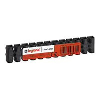 LEGRAND - Borne de raccordement Nylbloc - Noir - 12 plots de 6mm2 - 41A - large