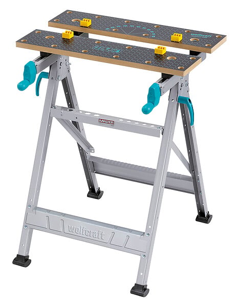 WOLFCRAFT - Établi de bricolage pliable - Acier - Master 200 - 180Kg - large