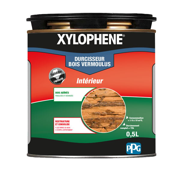XYLOPHENE - Traitement bois vermoulus Pot 0.5l expertise 60 ans - large