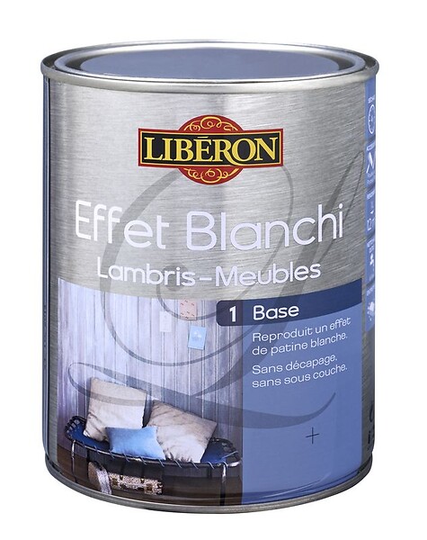 LIBERON - Effet Blanchi Lave Cendree 1L - large
