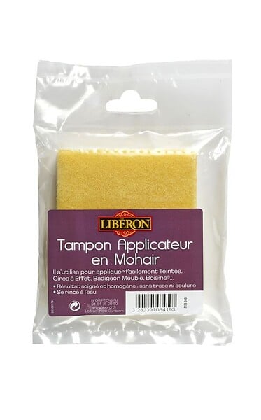 LIBERON - Recharge pour tampon applicateur - Mohair - Unité - large
