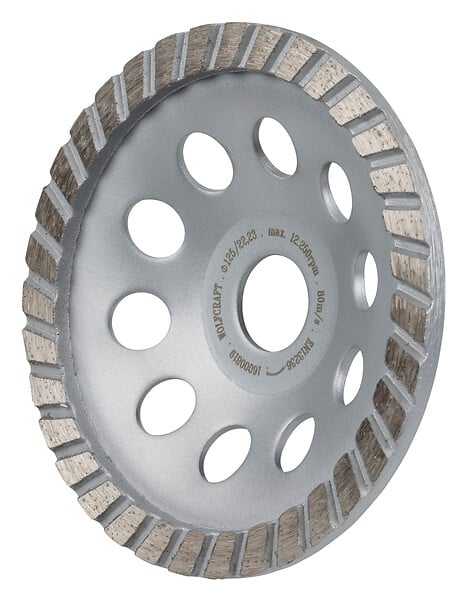 WOLFCRAFT - 1 Disque diamant CT Standard D125mm - large