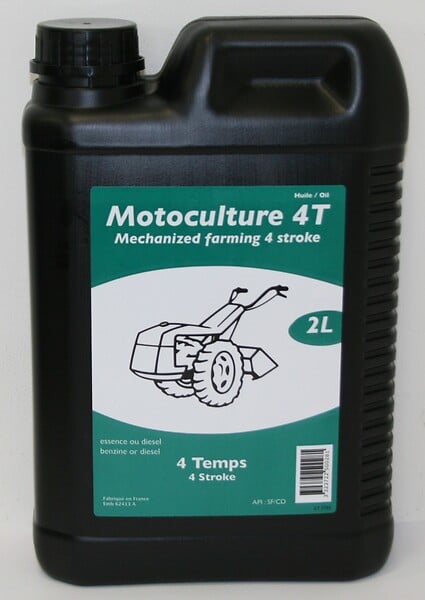 ARECA - Huile 4 temps motoculture - 2L - large