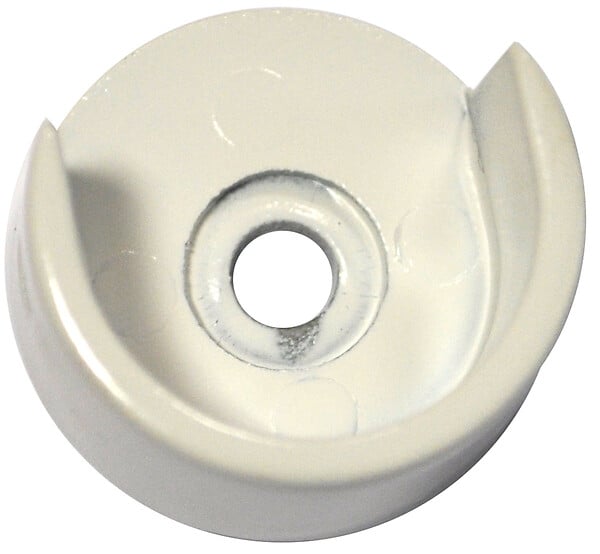 MOBOIS - Supports de tringle à œil en métal - Blanc - Diam.16mm - large