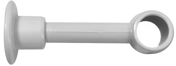 MOBOIS - Support de tringle œil métal 16 mm blanc - large