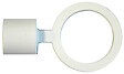 MOBOIS - Embout Rond Diamètre 16mm blanc brillant - vignette