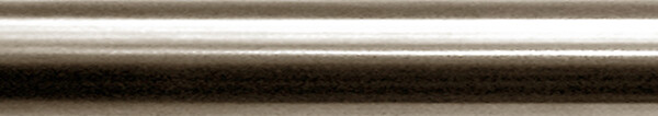 MOBOIS - Tringle à rideaux métal 16mm - Chromé brossé - L.200cm - large