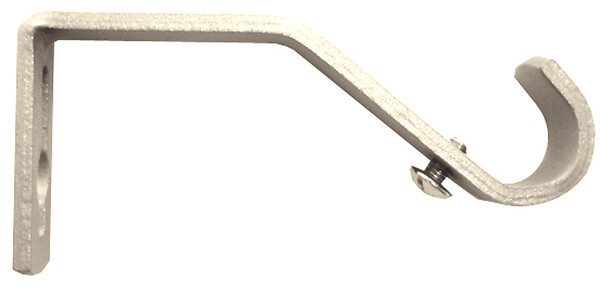 MOBOIS - Support de tringle ouvert - Chrome brossé - Diam.16mm - large