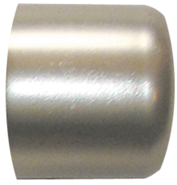 MOBOIS - 2 embouts de fermeture tringle à rideaux, diam. 20mm métal nickel - large