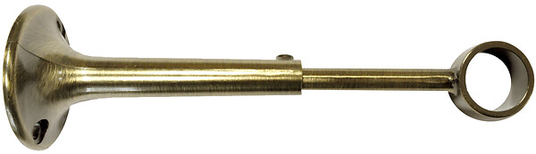 MOBOIS - Support de tringle long à œil métal - Laiton vieilli - 20 mm - large