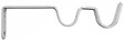 MOBOIS - Lot de 2 supports ouverts double - Blanc brillant - vignette