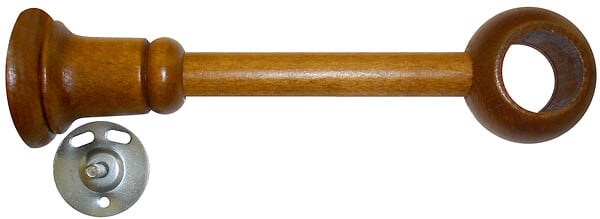MOBOIS - 1 SUPPORT A OEIL RECOUPABLE 85-180MM AXE/MUR D.28mm DECOR CHENE - large