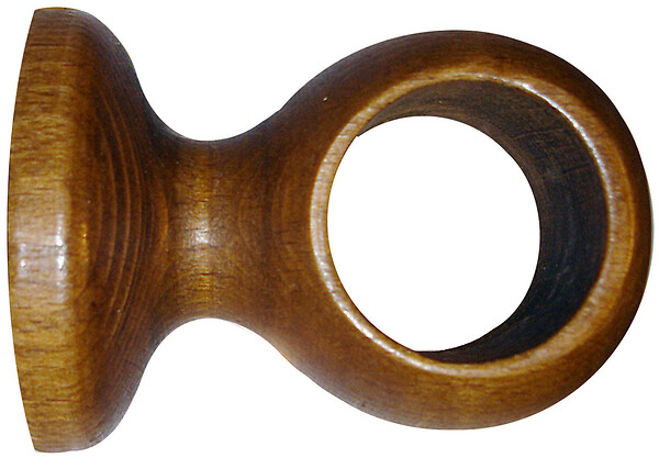 MOBOIS - Support monobloc court à œil Décor Chêne - Diam.28xH.16.5cm - large