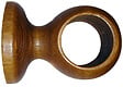 MOBOIS - Support monobloc court à œil Décor Chêne - Diam.28xH.16.5cm - vignette