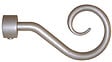 MOBOIS - Embout tringle à rideaux, crosse diamètre 20mm nickel - vignette