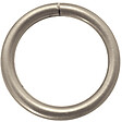 MOBOIS - Lot de 10 anneaux pour rideaux - Métal - Diam.40mm chrome brossé - vignette