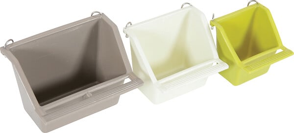 ZOLUX - Mangeoire perchoir oiseaux - Plastique - 65 ml - large