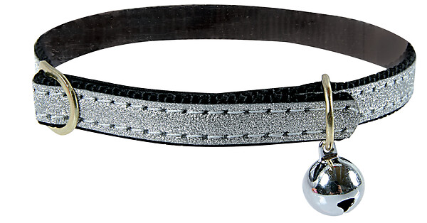 ZOLUX - Collier pour chat LAME 30cm noir - large