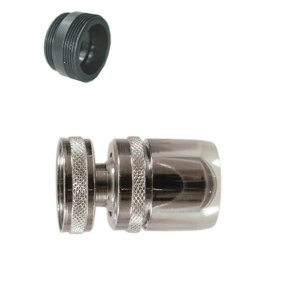 ECOUL - Rotule femelle robinet - 22/24x100mm - 6,5L/min - large