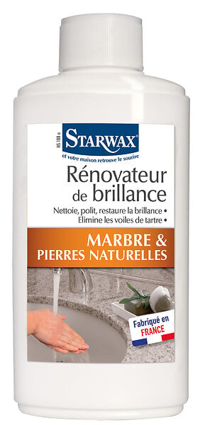 STARWAX - Rénovateur Brillance Marbre et Pierres naturelles - 250ml - large