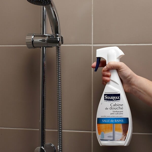 STARWAX - Nettoyant anti-calcaire cabine de douche - Spray 500ml - large