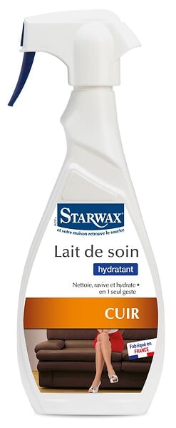 STARWAX - Lait de soin hydratant Cuir Pulvérisateur 500ml - large