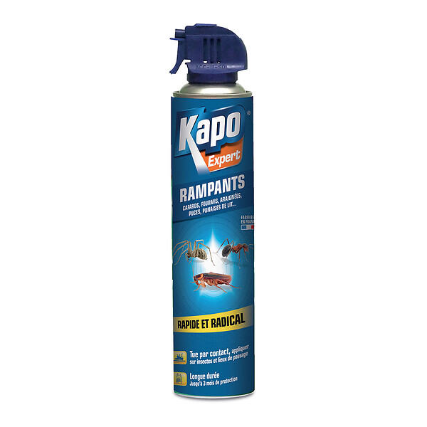 KAPO - Insecticide tous insectes rampants - Aérosol 400ml - large