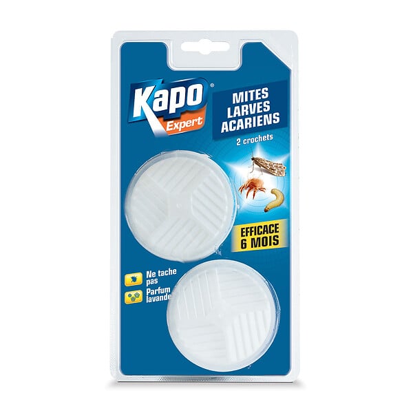 KAPO - Insecticide Mites-Larves-Acariens Crochets parfum 2x55g - large
