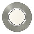LEGRAND - Plaque de finition ronde Dooxie 1 poste - Inox brossé - vignette