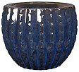 DEROMA - Pot Majorelle assorti en terre cuite émaillée - 20cm - vignette