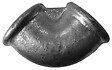 COTEKA - Coude 90° femelle femelle petit rayon - Fer galvanisé - 15x21mm - vignette